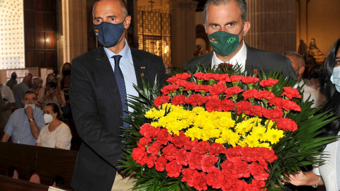 Rafael Lomana y Javier Ortega Smith Rafael Lomana y Javier Ortega Smith