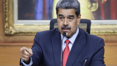Imagen de archivo del presidente de Venezuela, Nicolás Maduro, en un rueda de prensa. Imagen de archivo del presidente de Venezuela, Nicolás Maduro, en un rueda de prensa.