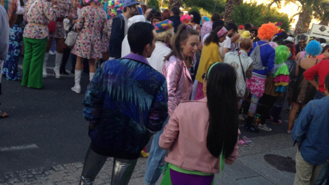 La XVIII edición de la Fiesta Hortera llenó de color las calles del pueblo coruñés de Porto do Son. La XVIII edición de la Fiesta Hortera llenó de color las calles del pueblo coruñés de Porto do Son.