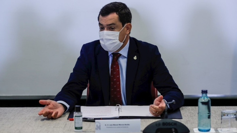 El presidente de la Junta, Juanma Moreno.