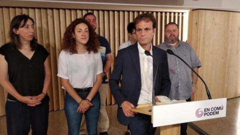 Jaume Asens en rueda de prensa. (EUROPA PRESS) Jaume Asens en rueda de prensa. (EUROPA PRESS)