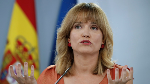 La ministra de Educación y Formación Profesional, Pilar Alegría, durante una rueda de prensa posterior a la reunión del Consejo de Ministros. La ministra de Educación y Formación Profesional, Pilar Alegría, durante una rueda de prensa posterior a la reunión del Consejo de Ministros.
