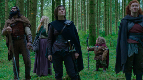 Imagen de los personajes de la serie 'Willow'. Imagen de los personajes de la serie 'Willow'.