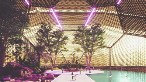 Un dels parcs dissenyats per Nuwa. ABIBOO Studio / SONet/Gonzalo Rojas