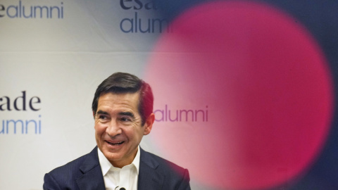 El presidente de BBVA, Carlos Torres Vila, durante su participación en una conferencia-coloquio en la escuela de negocios Esade de Barcelona. EFE/ Alejandro García El presidente de BBVA, Carlos Torres Vila, durante su participación en una conferencia-coloquio en la escuela de negocios Esade de Barcelona. EFE/ Alejandro García