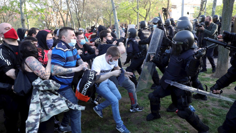 Cargas policiales Vallecas Cargas policiales Vallecas
