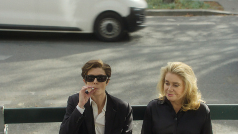 Chiara Mastroianni y Catherine Deneuve, en 'Marcello mio'. Chiara Mastroianni y Catherine Deneuve, en 'Marcello mio'.