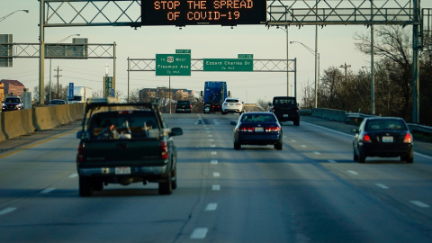 Una carretera de Ohio. Una carretera de Ohio.