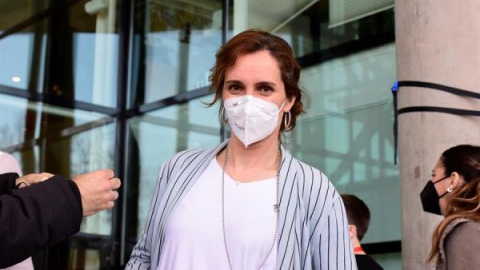 La candidata de Más Madrid a la Presidencia de la Comunidad, Mónica García.