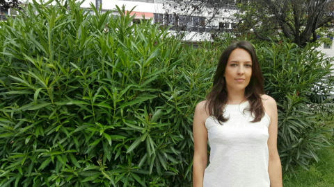 Estela Martín, opositora a psicóloga militar. Estela Martín, opositora a psicóloga militar.