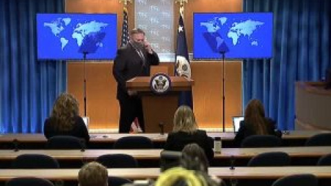 Mike Pompeo asegura que habrá una "transición tranquila" pero hacia un "segundo mandato de Trump" Mike Pompeo asegura que habrá una "transición tranquila" pero hacia un "segundo mandato de Trump"