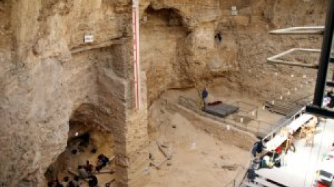 Apareix un nou nivell arqueològic a l'Abric Romaní amb fogars, restes de cérvols i eines de neandertals