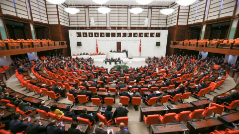 Imagen de archivo del Parlamento de Turquía. Imagen de archivo del Parlamento de Turquía.