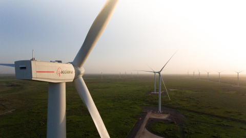 Parque eólico de San Román de Acciona. E.P. Parque eólico de San Román de Acciona. E.P.