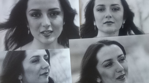 María José Carrasco, la pareja de Ángel Hernández, en su juventud. / ARCHIVO FAMILIAR María José Carrasco, la pareja de Ángel Hernández, en su juventud. / ARCHIVO FAMILIAR