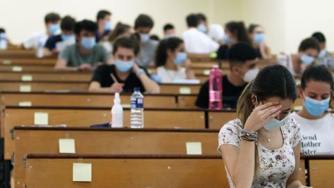 EBAU coronavirus, selectividad EBAU coronavirus, selectividad