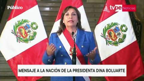 Boluarte propondrá al Congreso adelantar elecciones generales a abril de 2024 Boluarte propondrá al Congreso adelantar elecciones generales a abril de 2024