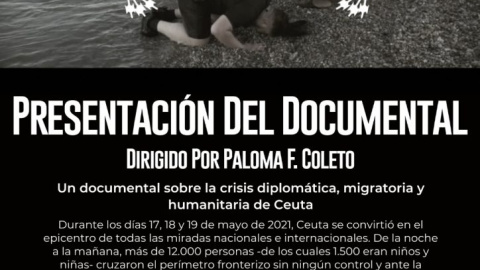 Cartel de la presentación del documental 'La marcha no fue verde'. Cartel de la presentación del documental 'La marcha no fue verde'.