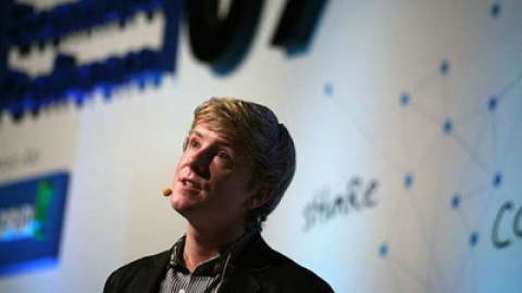 Chris Hughes, ayer, en la Conferencia Europea de Comercio Electrónico. Chris Hughes, ayer, en la Conferencia Europea de Comercio Electrónico.