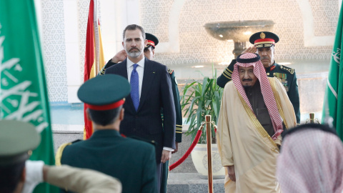 Felipe VI y Salmán bin Abdulaziz Felipe VI y Salmán bin Abdulaziz