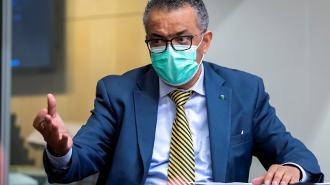 El director general de la Organización Mundial de la Salud (OMS), Tedros Adhanom Ghebreyesus. El director general de la Organización Mundial de la Salud (OMS), Tedros Adhanom Ghebreyesus.