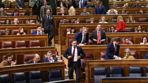 Pleno extraordinario del Congreso de los Diputados celebrado este jueves en Madrid. Pleno extraordinario del Congreso de los Diputados celebrado este jueves en Madrid.