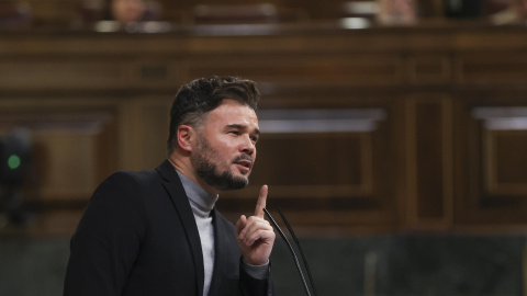 Rufián: "Hablo con miedo de que entre Tejero con toga, porque ya no entran con pistolas" Rufián: "Hablo con miedo de que entre Tejero con toga, porque ya no entran con pistolas"