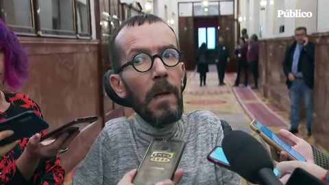 Echenique, sobre la "estrategia reaccionaria" del PP: "Nunca ha ocurrido en ninguna democracia europea" Echenique, sobre la "estrategia reaccionaria" del PP: "Nunca ha ocurrido en ninguna democracia europea"