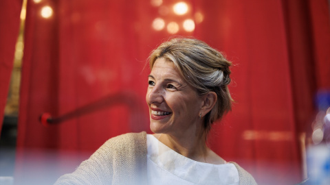 La ministra de Trabajo, Yolanda Díaz, durante un acto celebrado en Madrid, a 14 de diciembre de 2022. La ministra de Trabajo, Yolanda Díaz, durante un acto celebrado en Madrid, a 14 de diciembre de 2022.