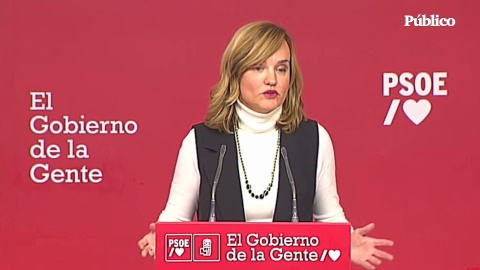 El PSOE muestra su "sorpresa" ante la posición de Unidas Podemos sobre la malversación El PSOE muestra su "sorpresa" ante la posición de Unidas Podemos sobre la malversación