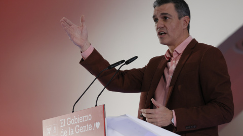 17/12/2022 El presidente del Gobierno, Pedro Sánchez, durante la presentación de los candidatos socialistas para las elecciones municipales de 2023 durante un acto celebrado en el Museo de las Ciencias Príncipe Felipe en Valencia