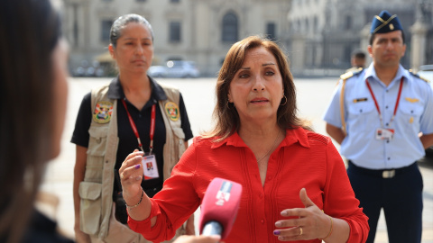 La presidenta peruana, Dina Boluarte. La presidenta peruana, Dina Boluarte.