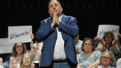 El expresident de ERC, Oriol Junqueras, en una imagen de archivo. El expresident de ERC, Oriol Junqueras, en una imagen de archivo.