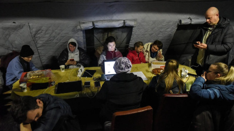 Punto de calefacción en Kiev Punto de calefacción en Kiev