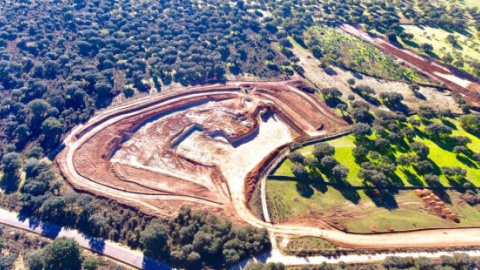 Obras que la empresa Berkeley realiza en el Retortillo (Salamanca). EFE/WWF Obras que la empresa Berkeley realiza en el Retortillo (Salamanca). EFE/WWF