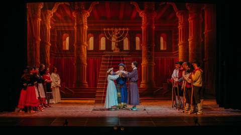 Una escena dels Pastorets de Berga Una escena dels Pastorets de Berga