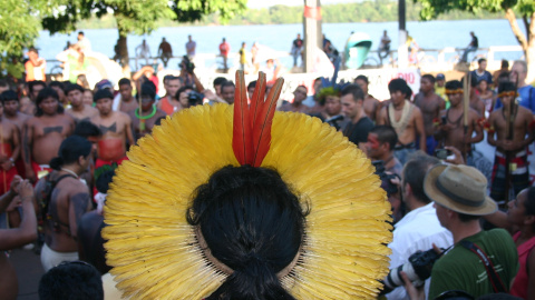 Reunión para la apertura del núcleo regional del Acampamento Terra Livre 2021, en Altamira (estado de Pará). — Cobertura Colaborativa ATL 2021 Reunión para la apertura del núcleo regional del Acampamento Terra Livre 2021, en Altamira (estado de Pará). — Cobertura Colaborativa ATL 2021