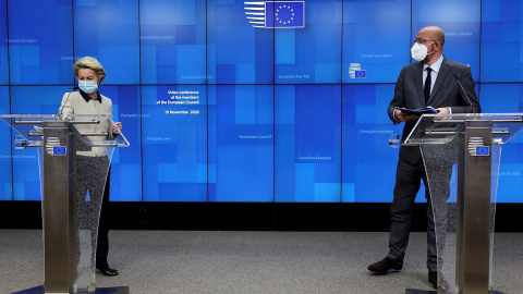 Charles Michel y Ursula von der Leyen Charles Michel y Ursula von der Leyen