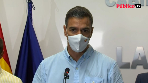 Sánchez anuncia que La Palma será declarada como zona de emergencia Sánchez anuncia que La Palma será declarada como zona de emergencia