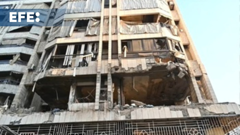 Suben a seis los muertos en un bombardeo de Israel en el centro de Beirut Suben a seis los muertos en un bombardeo de Israel en el centro de Beirut
