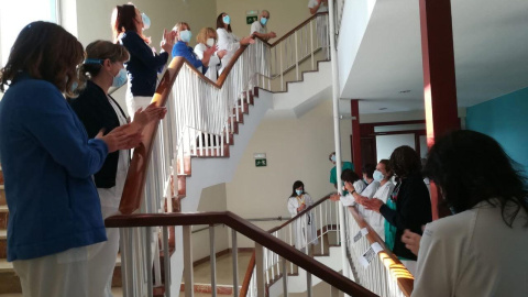 Concentración trabajadores de la Sanidad en el Hospital de Cabueñes en Gijón Concentración trabajadores de la Sanidad en el Hospital de Cabueñes en Gijón