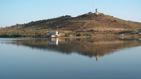 Pantano de Sierra Boyera en Belmez, en una imagen del Ayuntamiento. Pantano de Sierra Boyera en Belmez, en una imagen del Ayuntamiento.