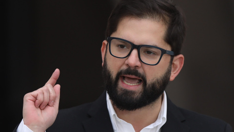 Imagen de archivo de Gabriel Boric, presidente de Chile. Imagen de archivo de Gabriel Boric, presidente de Chile.