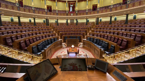 Vista general del Congreso de los Diputados desde la tribuna de oradores. E.P./Eduardo Parra Vista general del Congreso de los Diputados desde la tribuna de oradores. E.P./Eduardo Parra