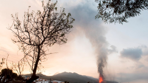 Erupción del volcán de La Palma.