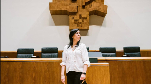 Amaia Martínez, parlamentaria de Vox en Euskadi Amaia Martínez, parlamentaria de Vox en Euskadi
