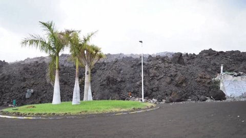 La lava sigue su curso y llega a Todoque La lava sigue su curso y llega a Todoque