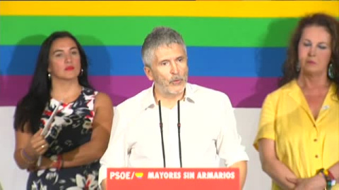 Grande-Marlaska sobre el PP: "Son la gasolina imprescindible para poner en riesgo nuestros derechos" Grande-Marlaska sobre el PP: "Son la gasolina imprescindible para poner en riesgo nuestros derechos"