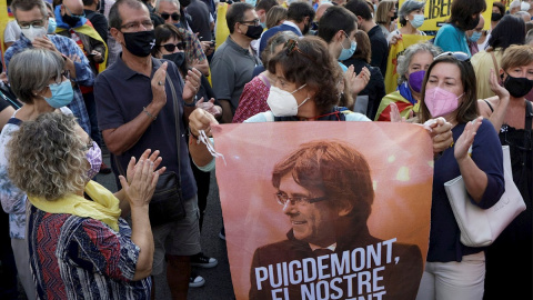 Manifestación Puigdemont Manifestación Puigdemont