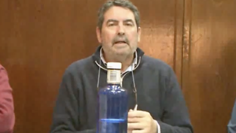 El escritor, profesor y militante de izquierdas Javier Aristu. El escritor, profesor y militante de izquierdas Javier Aristu.